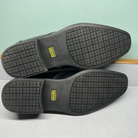 Stacy Adams Men's Loafer Adrian Size 11M Slip-On Bike Toe Bit Leather Suave - Picture 10 of 16